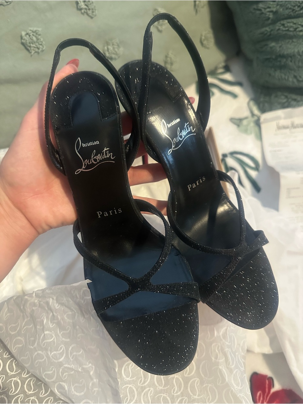 Christian Louboutin Emilie Slingback Heels Size 39 - Picture 7 of 12
